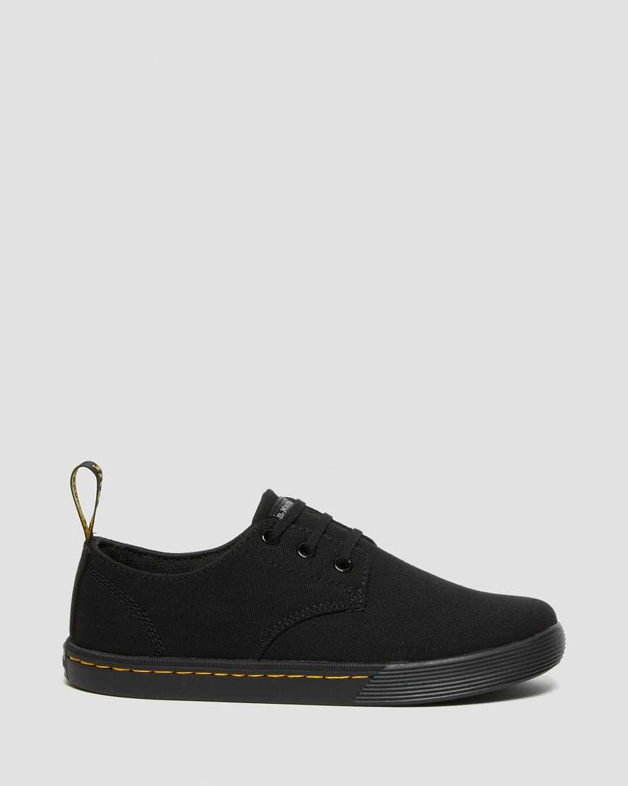 schwarze dr. martens santanita damen-freizeitschuhe