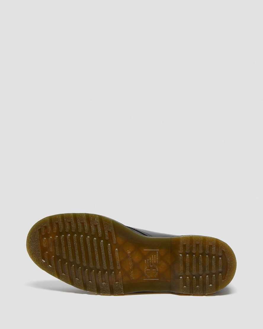 schwarze dr. martens 1461 verso smooth damen-oxfordschuhe