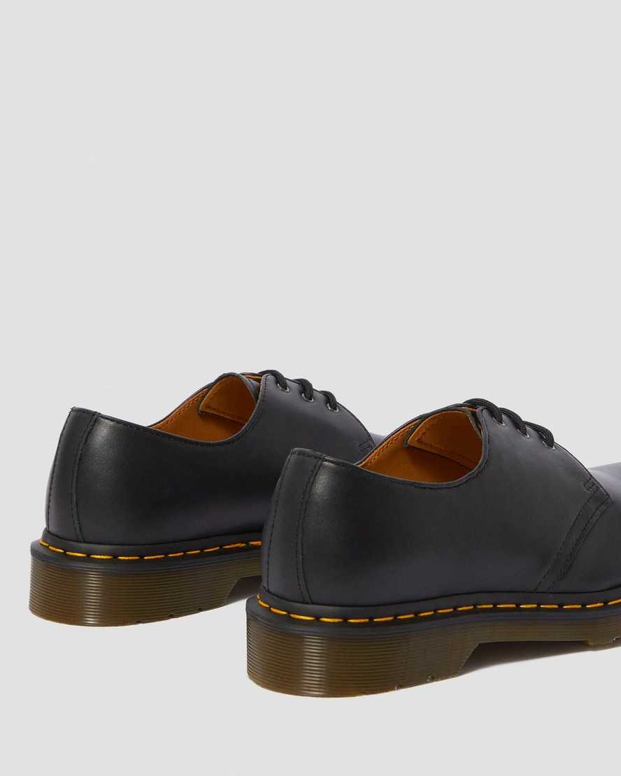 schwarze dr. martens 1461 nappa damen-oxfordschuhe