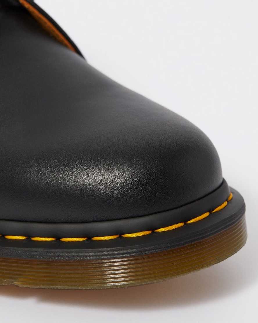 schwarze dr. martens 1461 nappa damen-oxfordschuhe